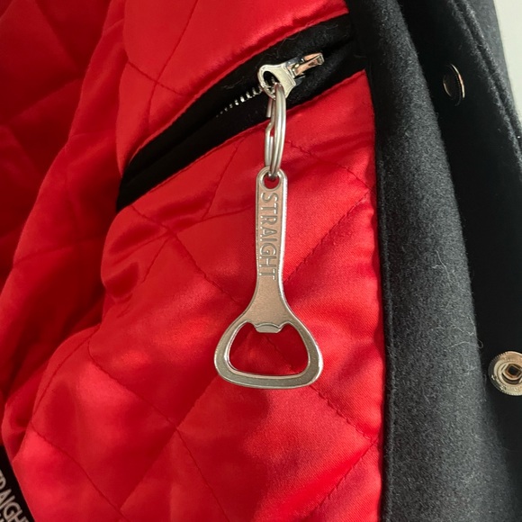 Straight to Hell Jet Jacket Black wool with black leather detail - Small - Picture 6 of 12